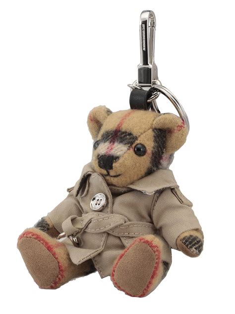 burberry thomas bear leather armor|burberry bear keychain.